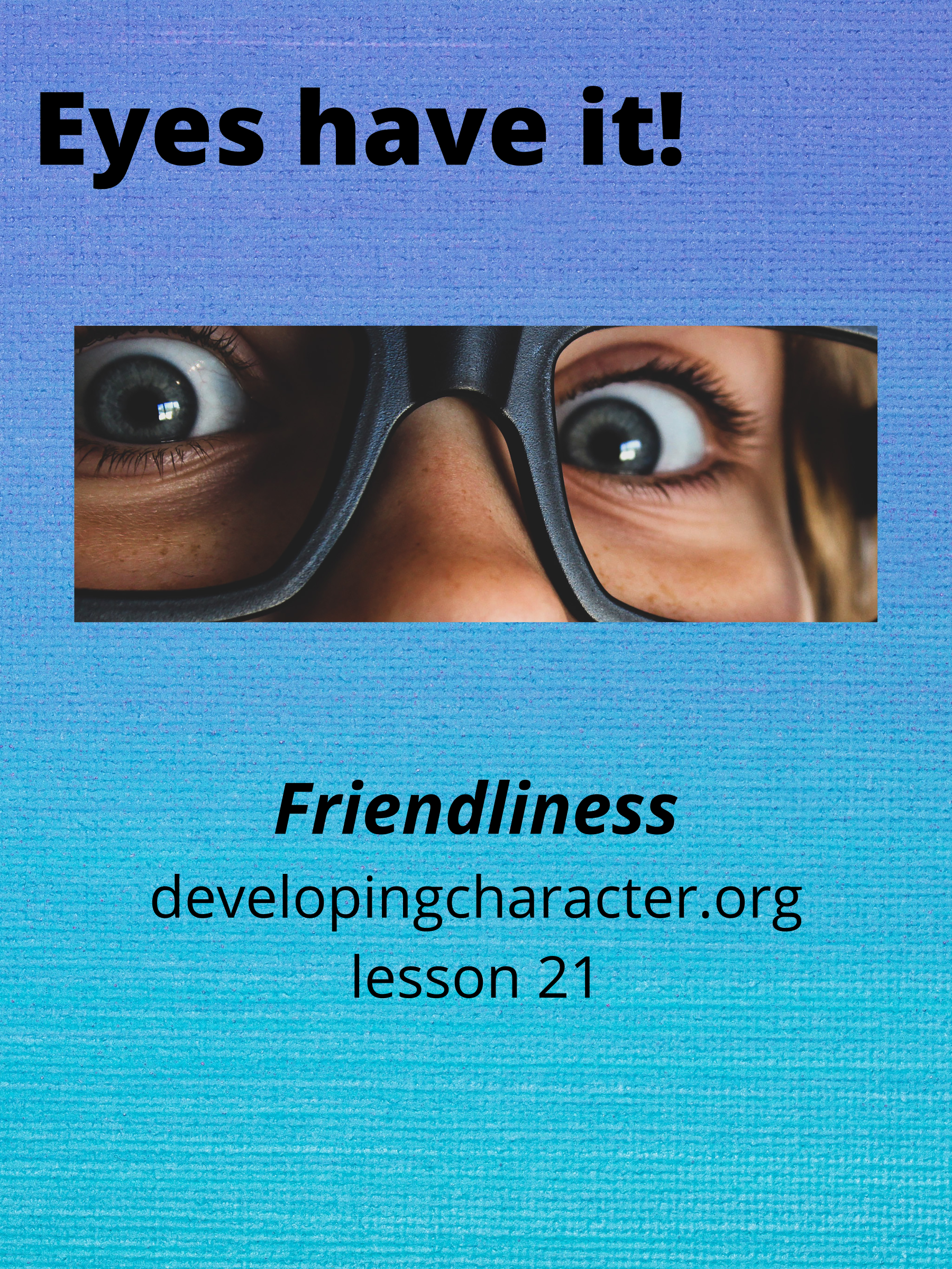 Friendliness-Poster