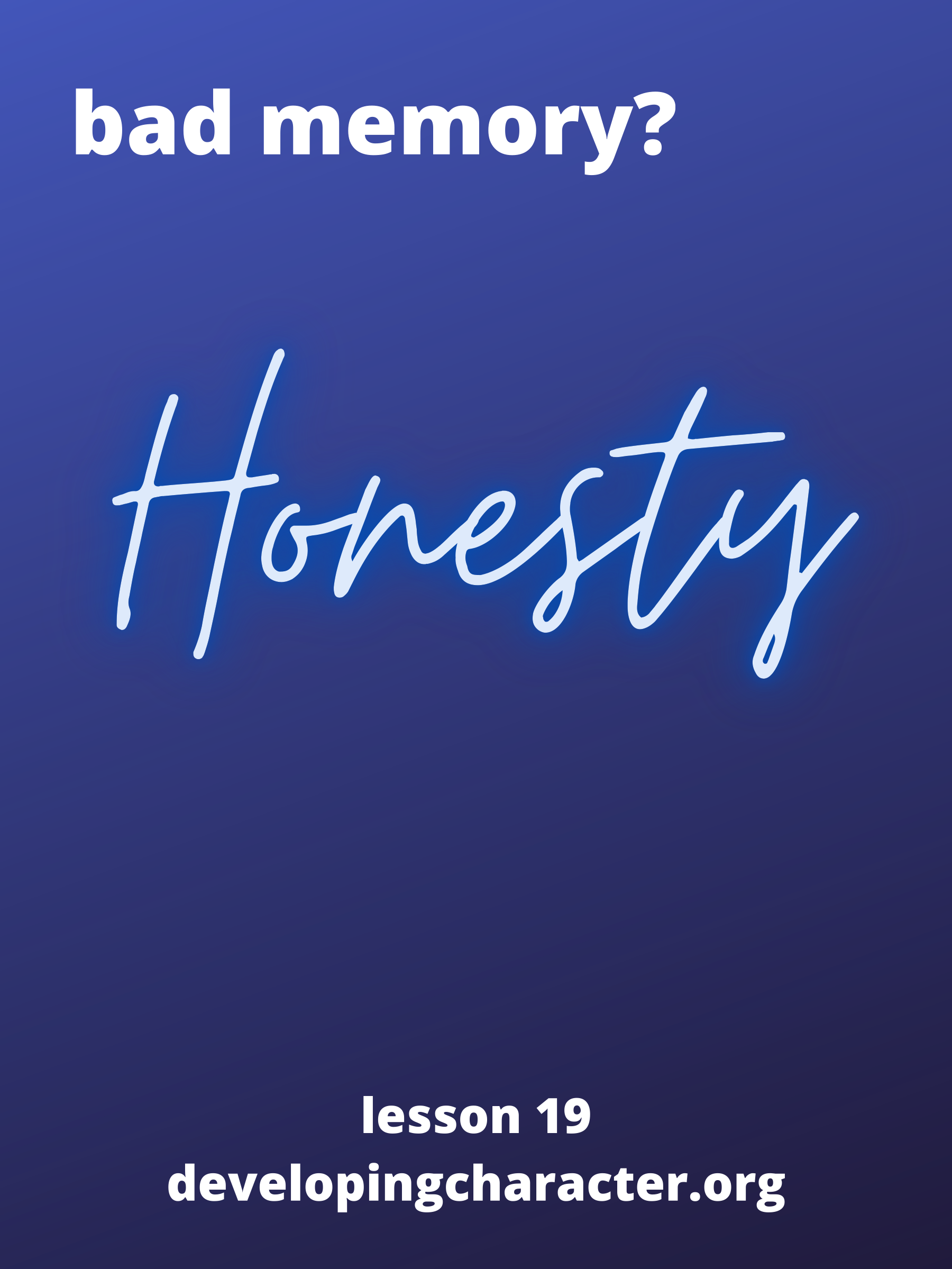 Honesty-Poster